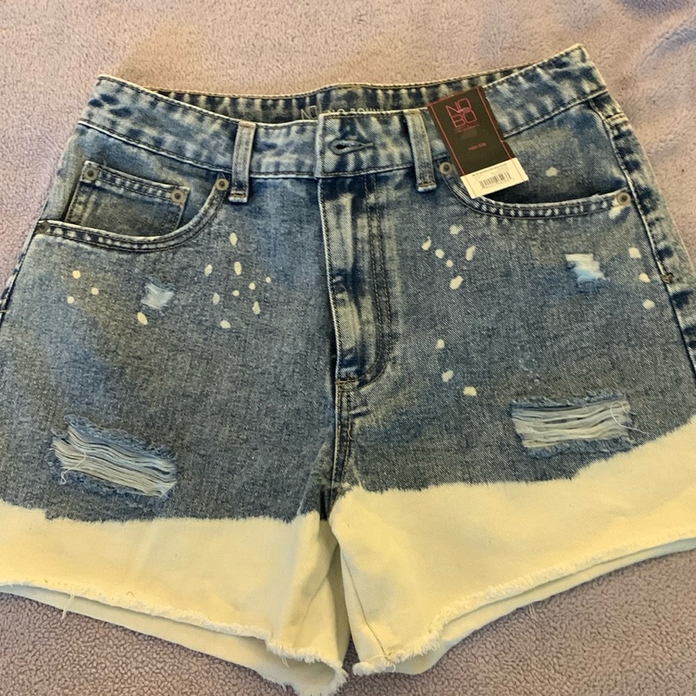 No Boundaries Junior Jean Shorts, size 9 NWT